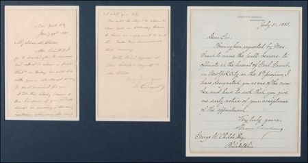 Lot #72 U. S. Grant and Grover Cleveland - Image 2