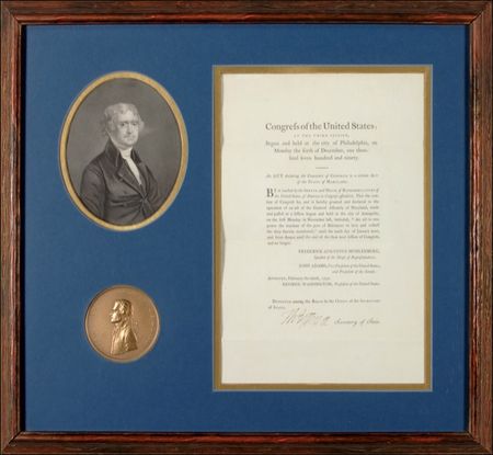 Lot #95 Thomas Jefferson - Image 1