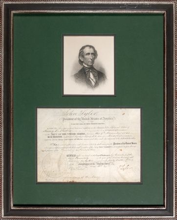Lot #188 John Tyler - Image 1