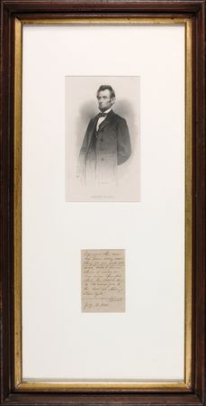 Lot #110 Abraham Lincoln - Image 1
