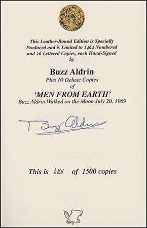 Lot #484 Buzz Aldrin - Image 2