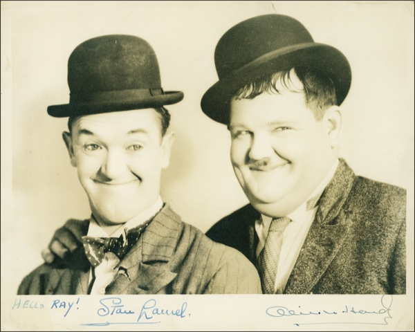 Lot 1028 Laurel and Hardy