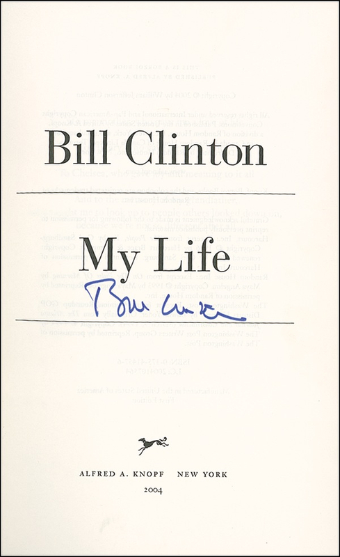 Lot 30 Bill Clinton