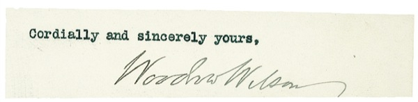Lot 168 Woodrow Wilson