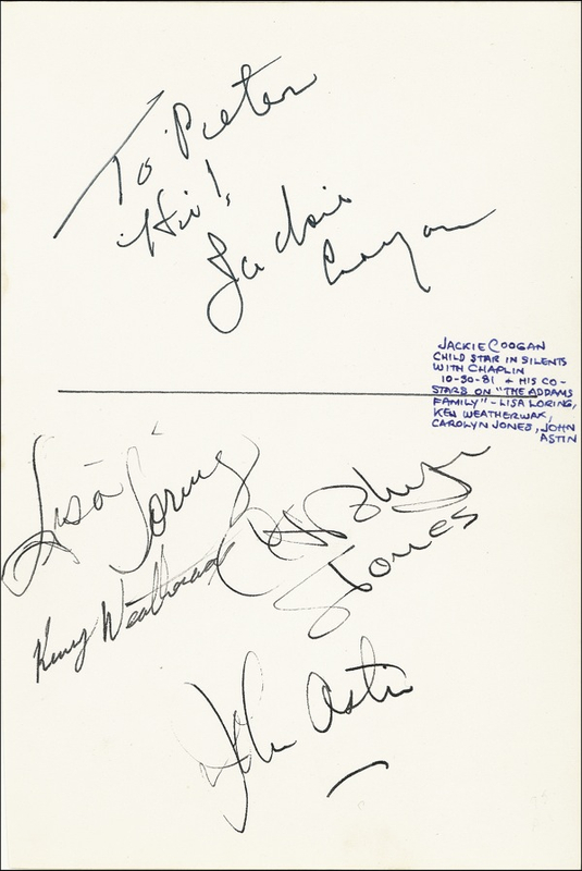 Lot 822 Addams Family