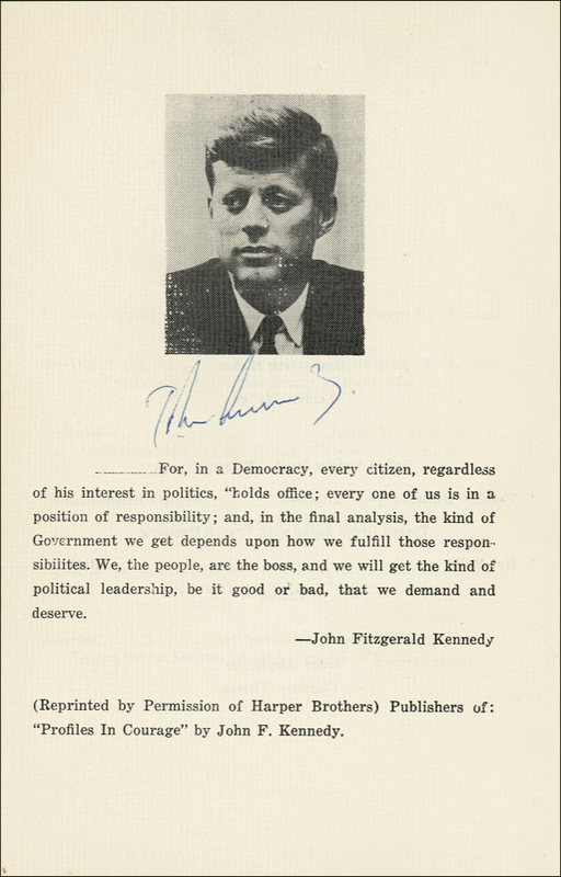 Lot 93 John F. Kennedy