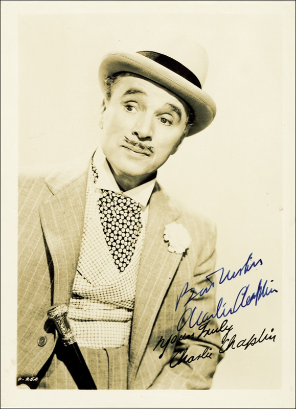 Lot 883 Charlie Chaplin