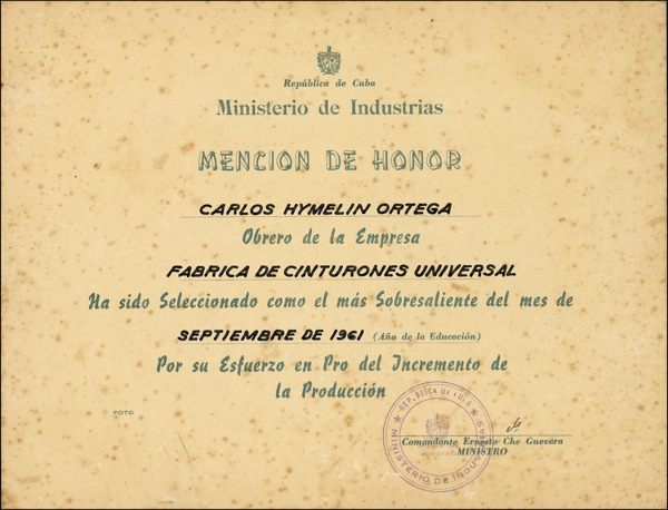 Lot 244 Ché Guevera
