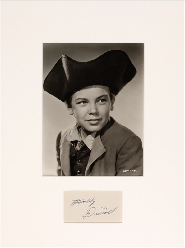 Lot 918 Bobby Driscoll