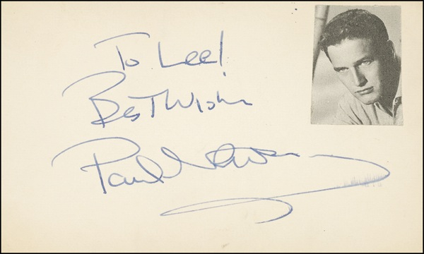 Lot 1062 Paul Newman