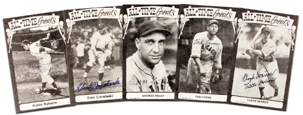 Lot 1239 Baseball Hall of Famers