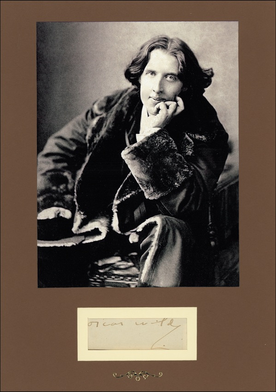 Lot 564 Oscar Wilde