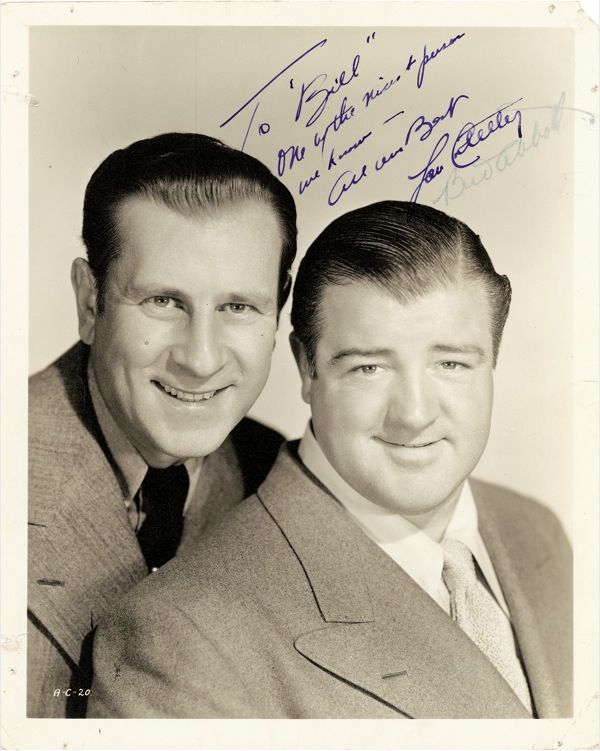 Lot 816 Abbott and Costello