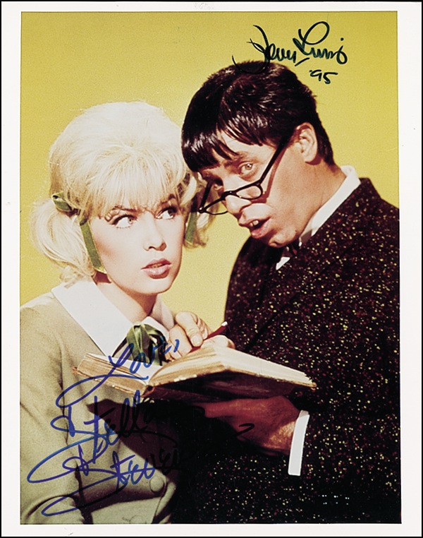 Lot 1033 Jerry Lewis and Stella Stevens
