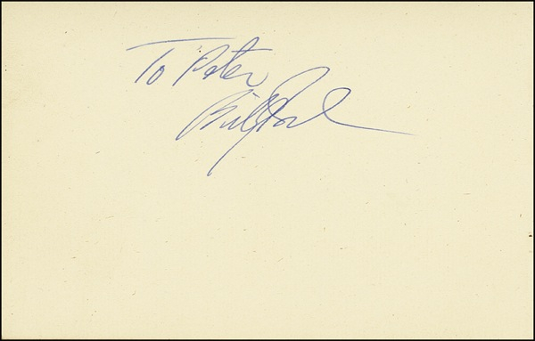 Lot 243 Billy Graham
