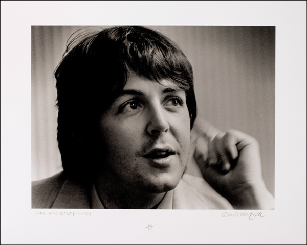Lot 800 Barrie Wentzell: Paul McCartney