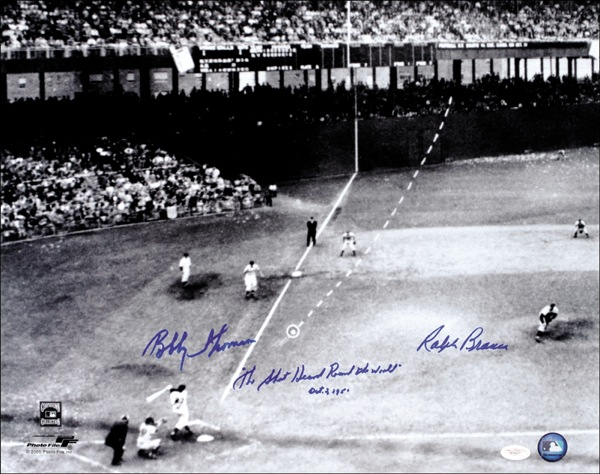 Lot 1269 Ralph Branca and Bobby Thomson