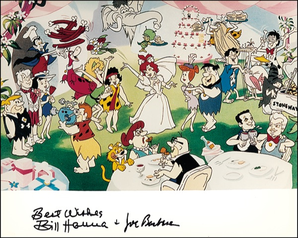 Lot 581 Bill Hanna and Joe Barbera