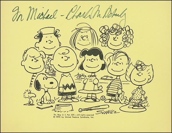 Lot 586 Charles Schulz