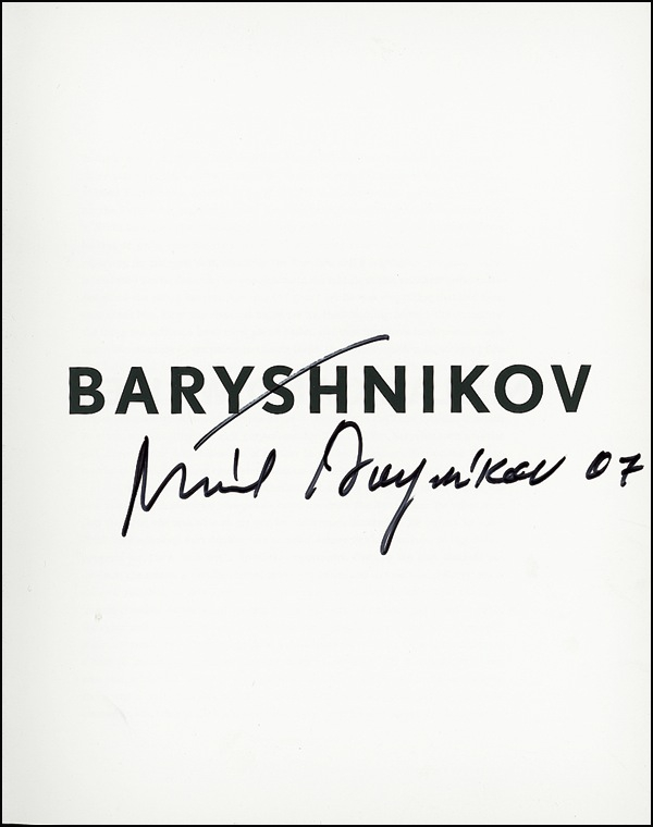 Lot 851 Mikhail Baryshnikov