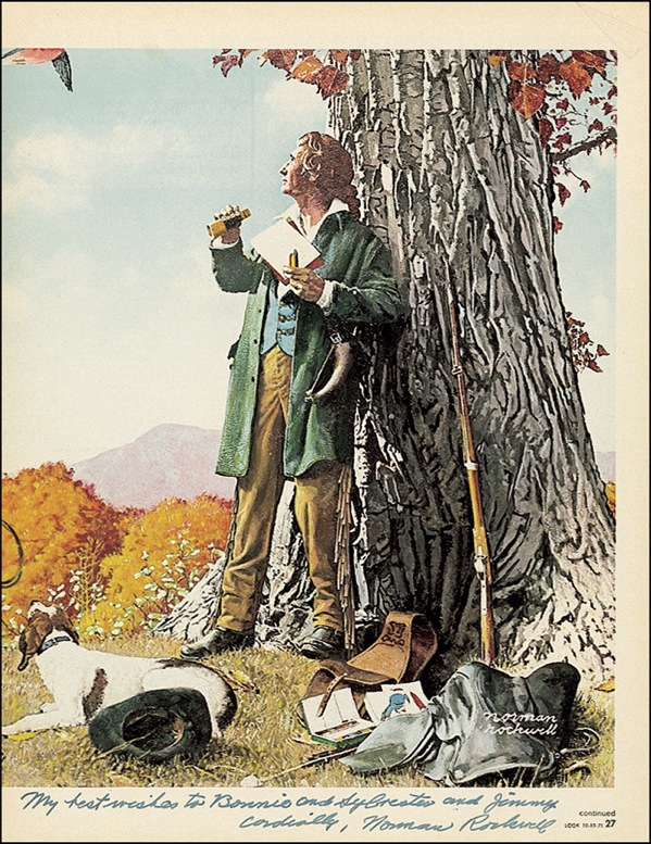 Lot 534 Norman Rockwell
