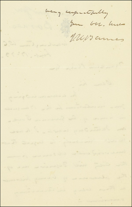 Lot 266 Abraham Lincoln: Barnes, Joseph K.