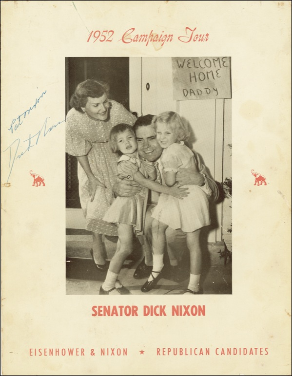 Lot 116 Richard and Pat Nixon