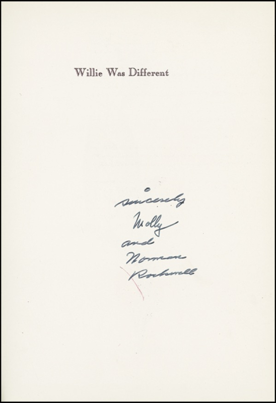 Lot 536 Norman Rockwell