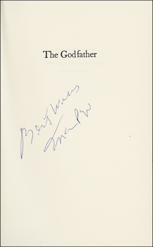 Lot 530 Mario Puzo