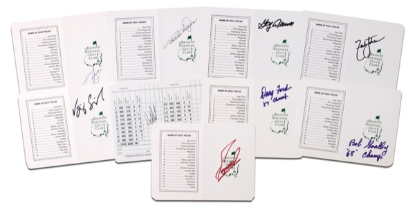 Lot 1329 Golf: Masters Champions