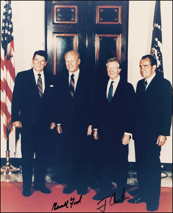 Lot 47 Gerald Ford and Jimmy Carter