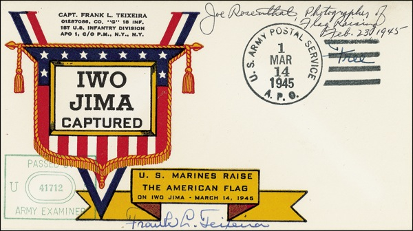Lot 355 Iwo Jima: Rosenthal, Joe