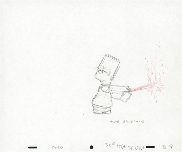 Lot 580 Matt Groening