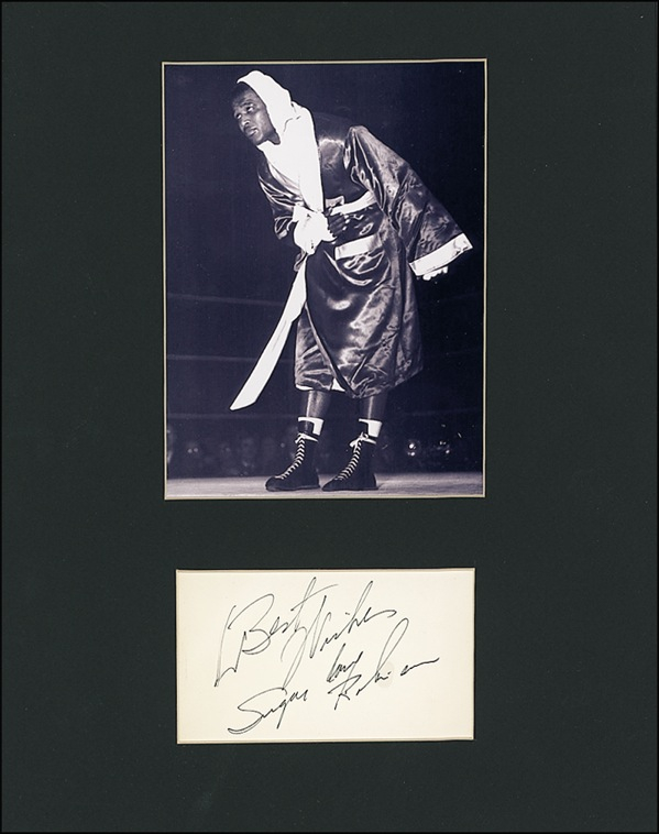 Lot 1471 Sugar Ray Robinson