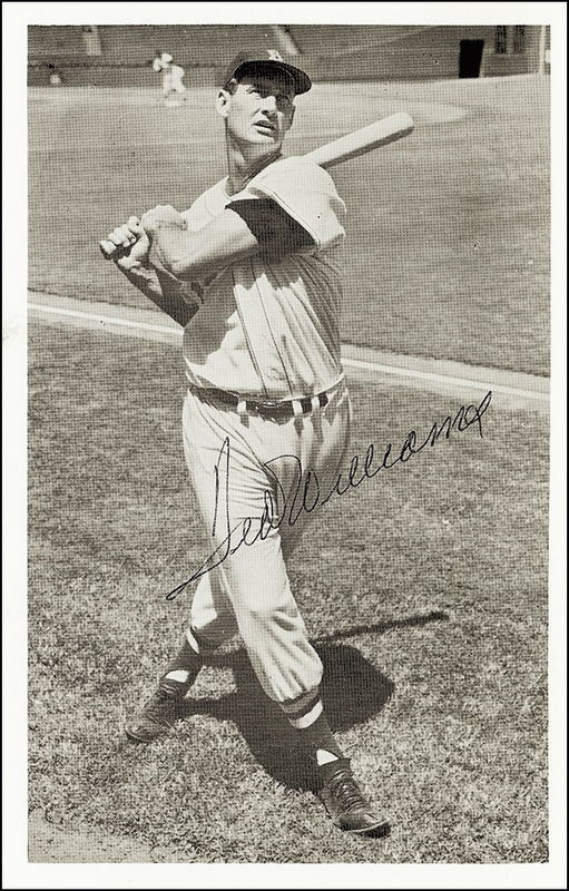 Lot 1520 Ted Williams