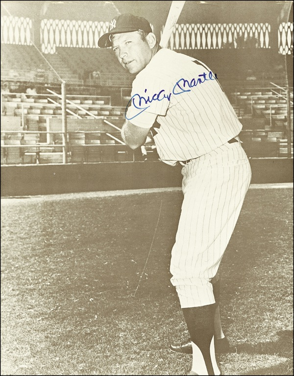 Lot 1399 Mickey Mantle and Joe DiMaggio