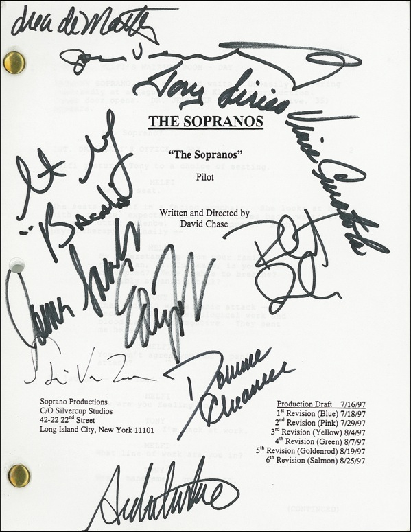 Lot 1136 The Sopranos