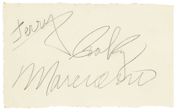 Lot 1402 Rocky Marciano