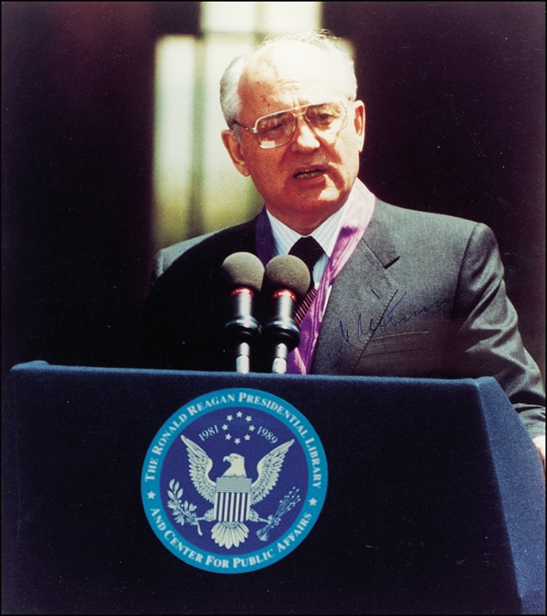 Lot 242 Mikhail Gorbachev