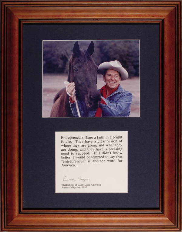 Lot 124 Ronald Reagan