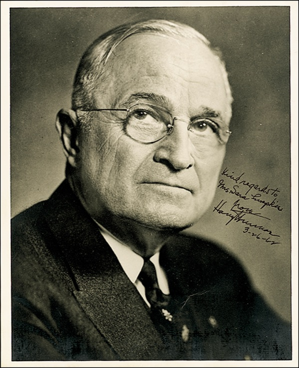 Lot 160 Harry S. Truman
