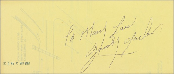 Lot 945 Judy Garland