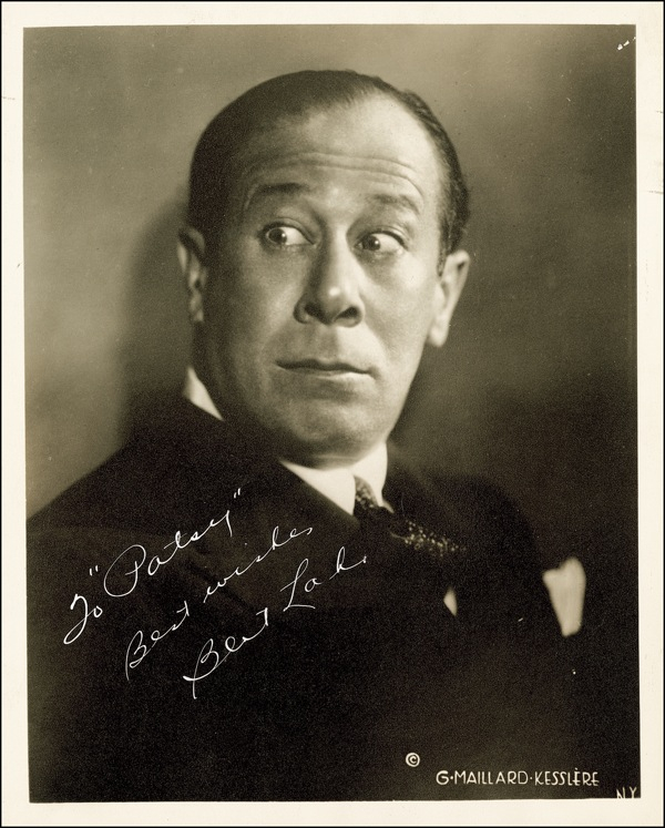 Lot 1020 Bert Lahr