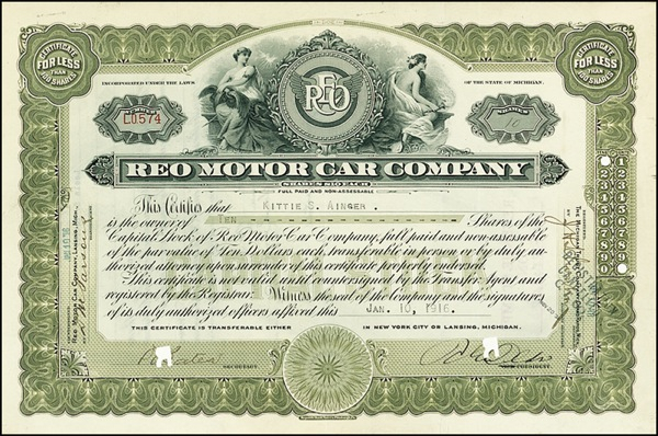 Lot 176 Automotive Pioneers: Olds and Duryea