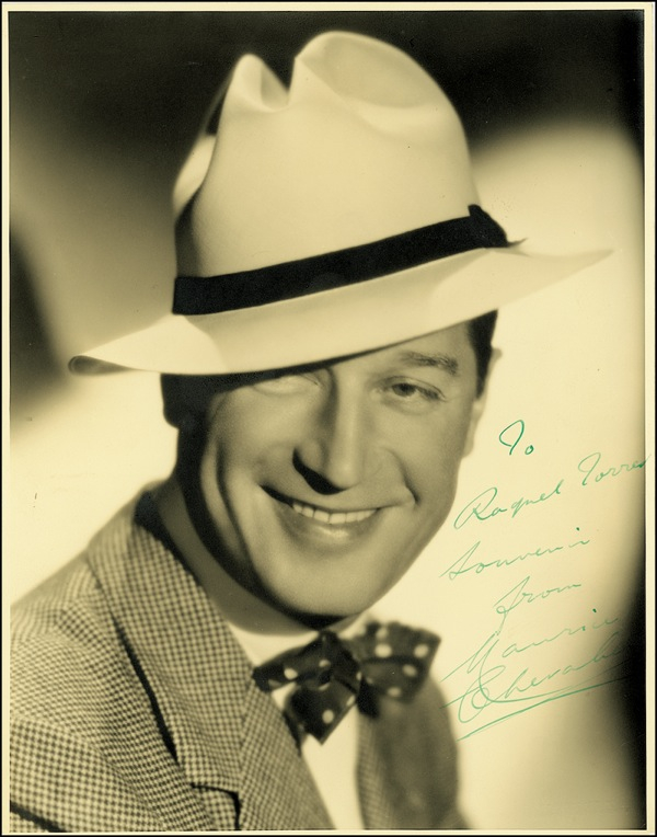 Lot 884 Maurice Chevalier