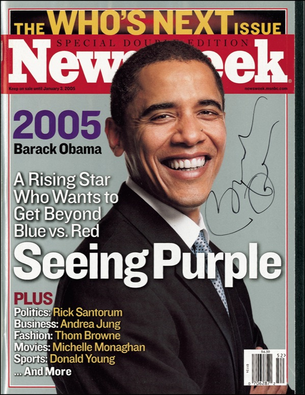 Lot 284 Barack Obama