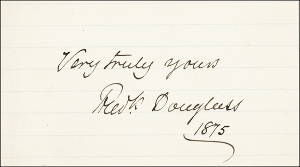 Lot 218 Frederick Douglass