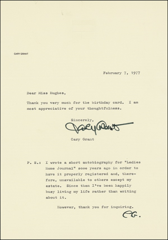Lot 958 Cary Grant