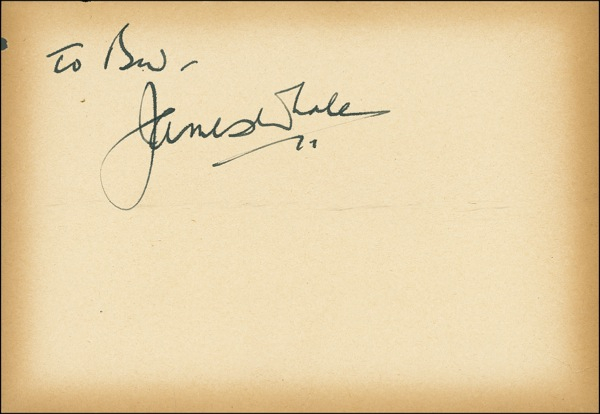 Lot 1185 James Whale