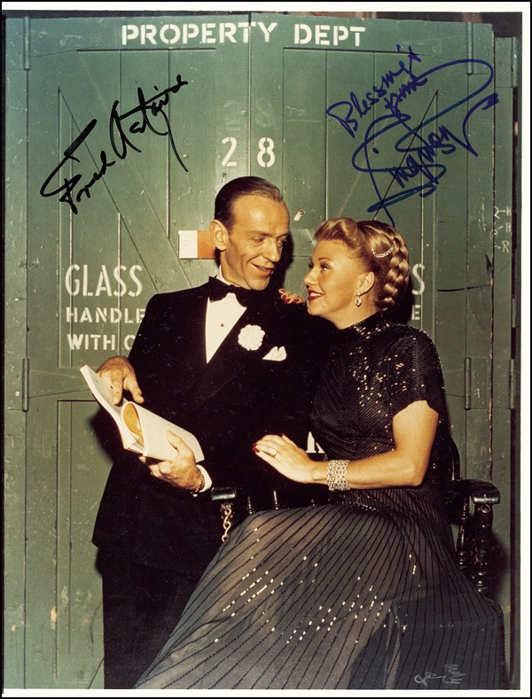 Lot 829 Fred Astaire and Ginger Rogers